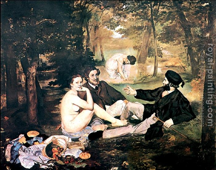 Edouard Manet : Luncheon on the Grass